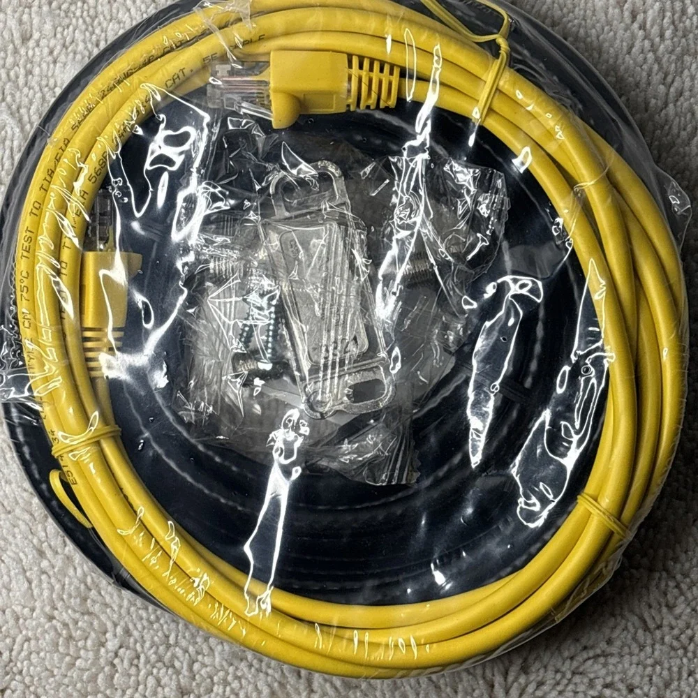 New Sik Accessory Pak HSD ABS-SIK-DATA-02‎ 7ft Ethernet 6ft 12ft Coax + 2 Way